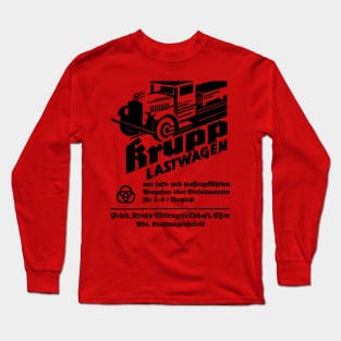 1934 KRUPP LASTWAGEN - advert Long Sleeve T-Shirt